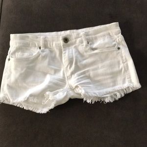 Blank NYC white shorts
